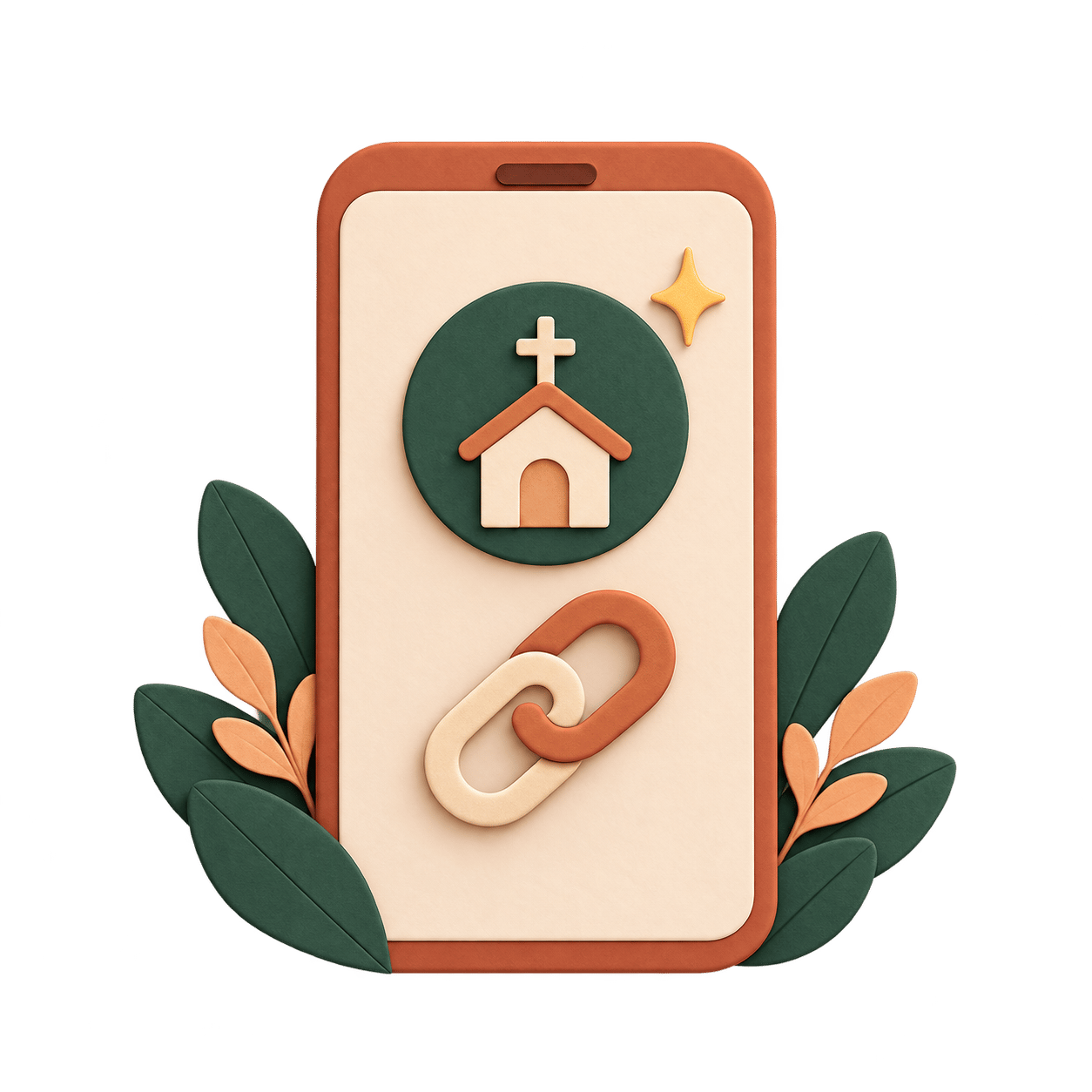 Illustration of starting a Church in bio