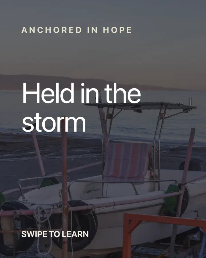 Teaching carousel cover from a fictional sample sermon