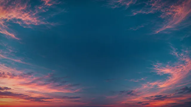 Teal Pink Dusk, a sky worship background