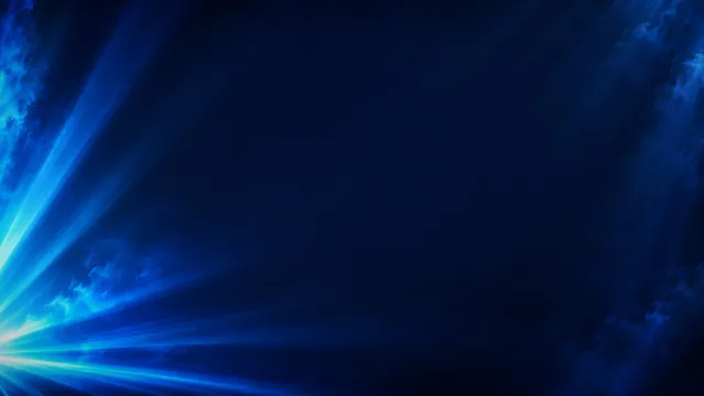Blue Light Burst, a light & bokeh worship background