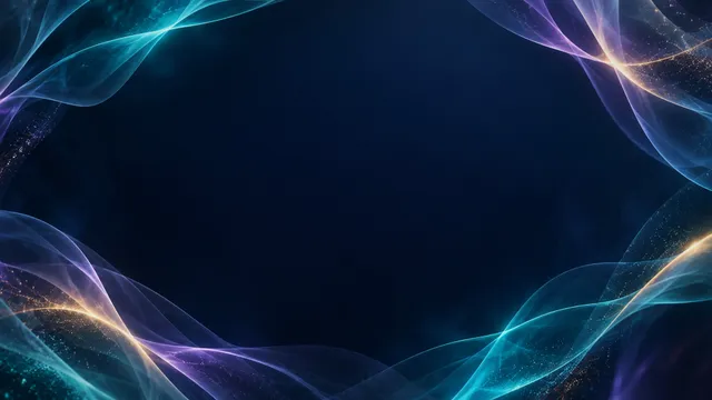 Translucent Ribbons, a gradient & liquid worship background