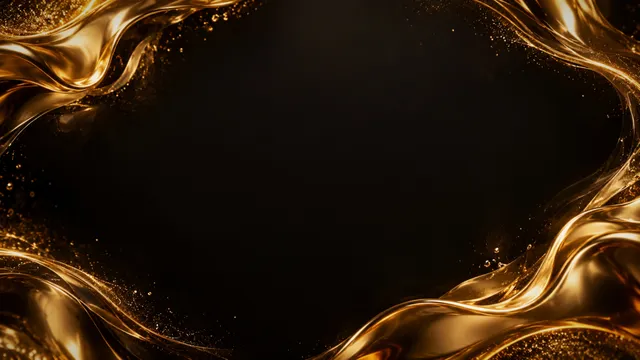 Liquid Gold Flow, a gradient & liquid worship background