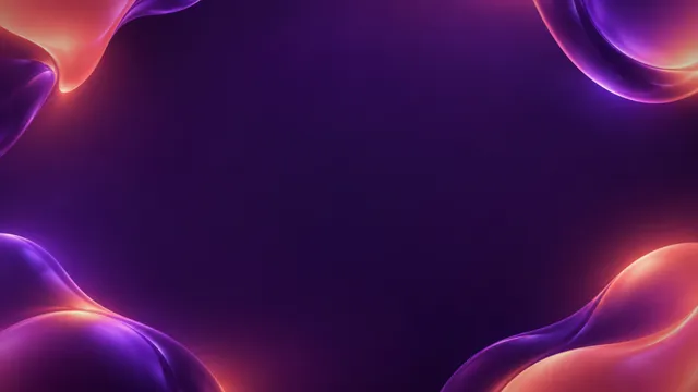 Glossy Gradient Blobs, a gradient & liquid worship background