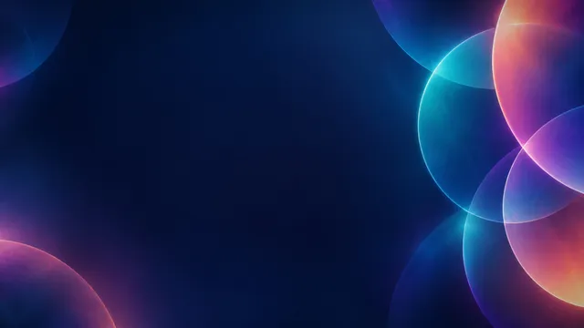 Overlapping Circles, a geometric worship background