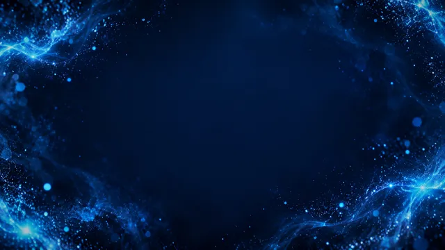 Blue Sparks, a particles worship background