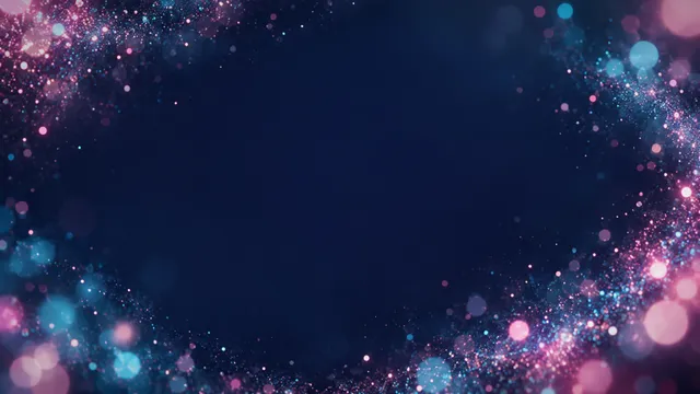 Cotton Candy Glitter, a particles worship background
