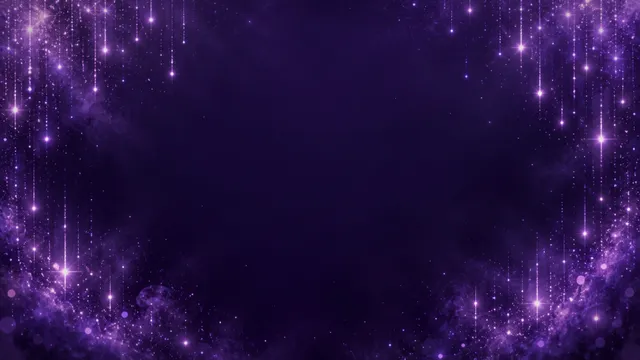 Lavender Starfall, a particles worship background