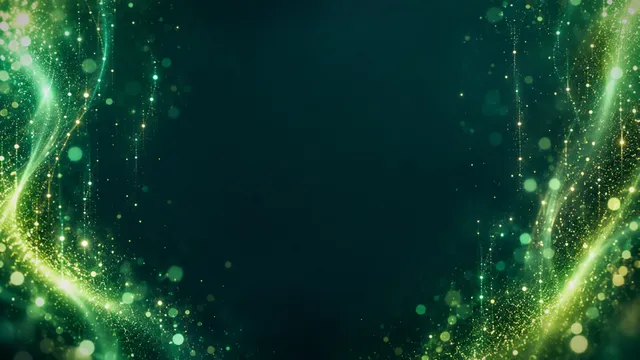 Mint Sparkle, a particles worship background