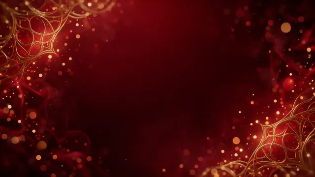 Red And Gold Ornaments, a advent & christmas worship background