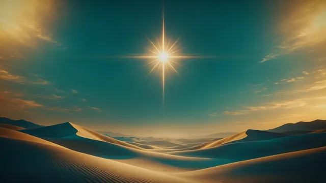 Epiphany Star, a advent & christmas worship background