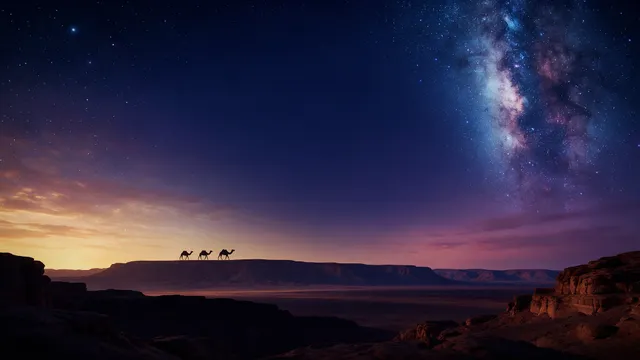 Journey Of The Magi, a advent & christmas worship background