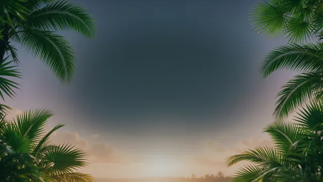 Palm Fronds Light, a lent & holy week worship background