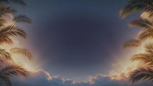 Hosanna Sky, a lent & holy week worship background