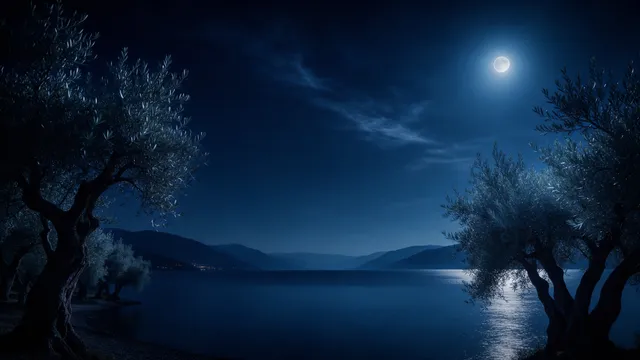 Gethsemane Night, a lent & holy week worship background
