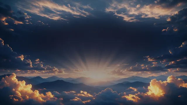 He Is Risen Light, a easter & pentecost worship background