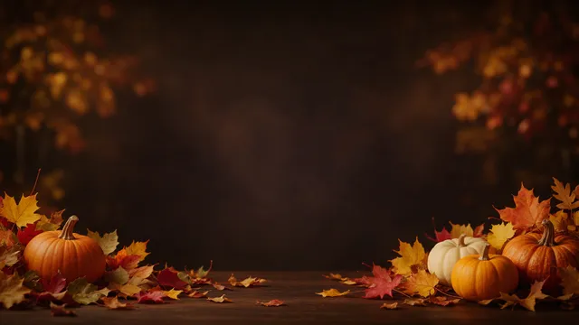 Pumpkin Harvest Light, a seasons worship background