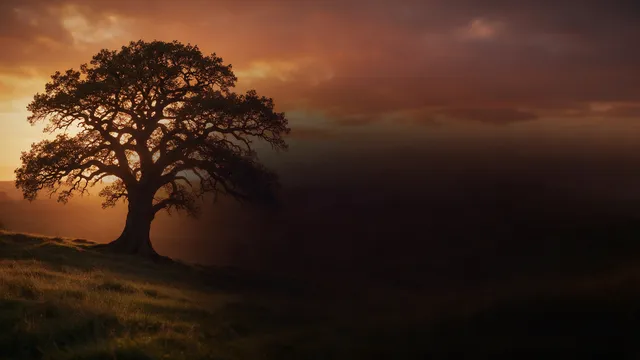 Father's Day Oak, a occasions worship background