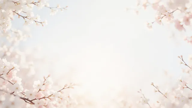 Spring Blossom Bright, a light & airy worship background