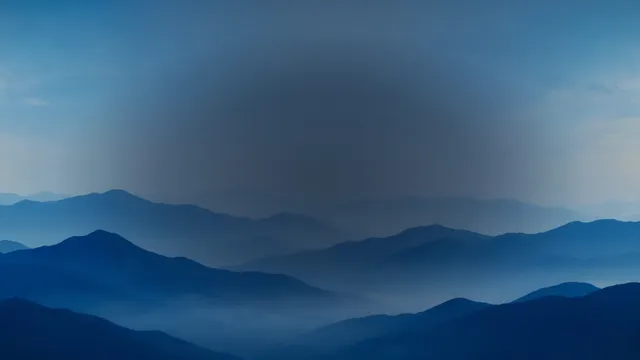 Blue Ridge Layers, a mountains worship background