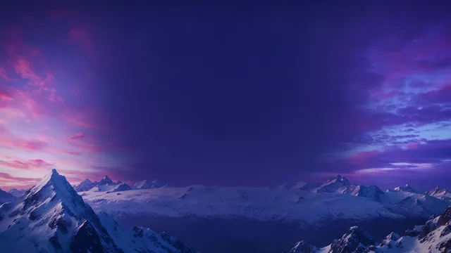 Snowy Range Twilight, a mountains worship background