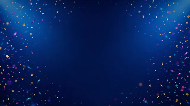 Confetti Celebration, a kids & youth worship background