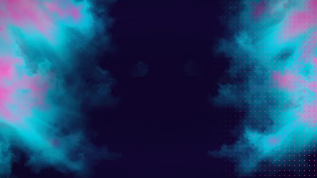 Neon Dusk Mist, a cloud gradient worship background