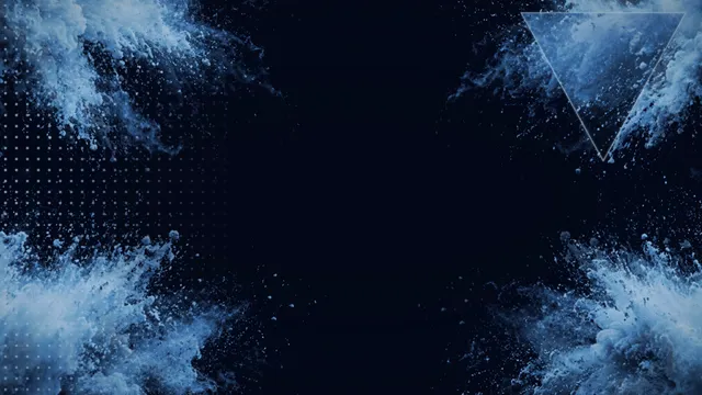 Ink Blue Burst, a cloud gradient worship background