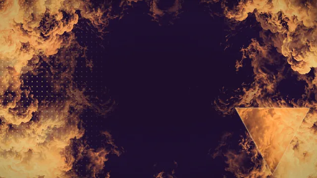 Amber Dawn Cumulus, a cloud gradient worship background