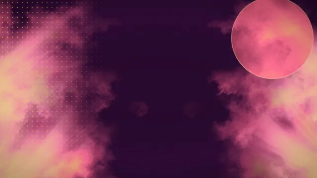 Sunset Rose Mist, a cloud gradient worship background