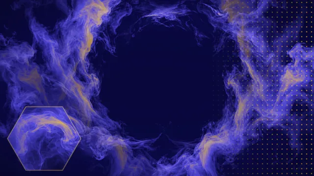 Indigo Gold Vortex, a cloud gradient worship background