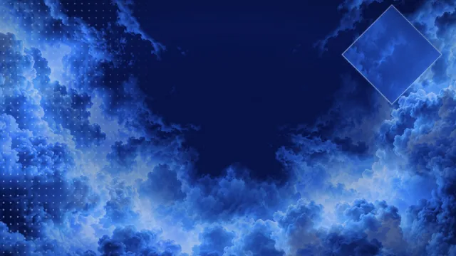 Sapphire Storm, a cloud gradient worship background