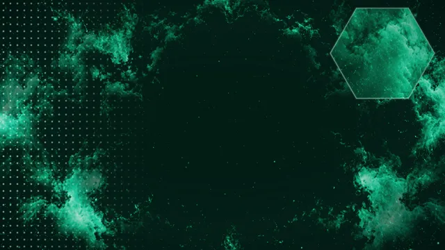 Emerald Nebula, a cloud gradient worship background