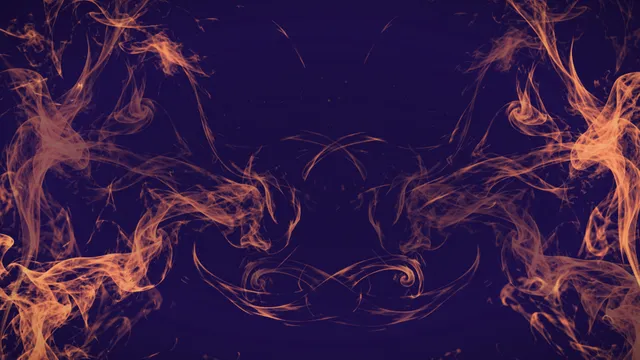 Dusk Orange Wisp, a cloud gradient worship background