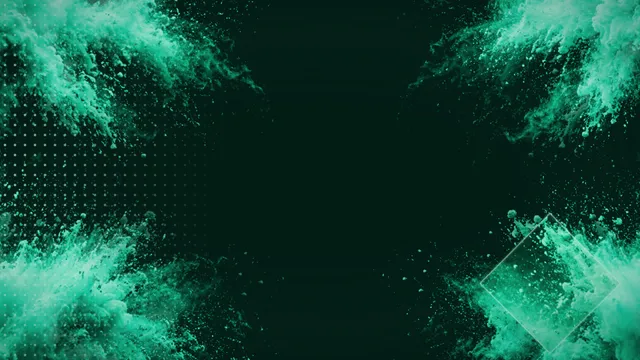 Emerald Burst, a cloud gradient worship background