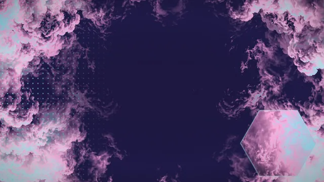 Cotton Candy Cumulus, a cloud gradient worship background