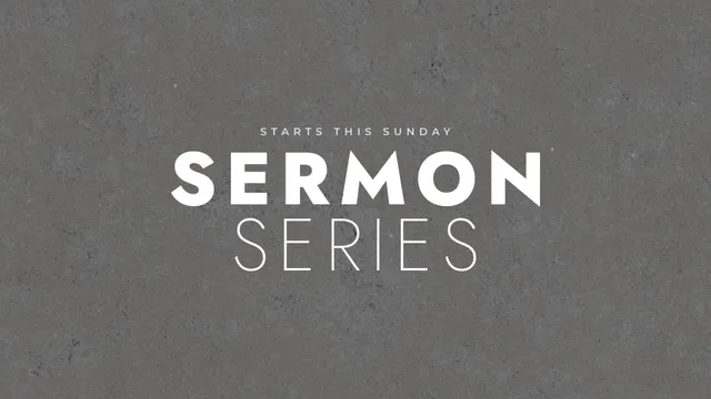 Sermon Series Concrete, a sermon title slide