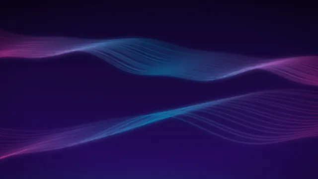 Neon Dusk Waves, a light waves worship background