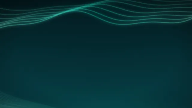 Teal Night Waves, a light waves worship background