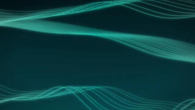 Teal Night Waves, a light waves worship background